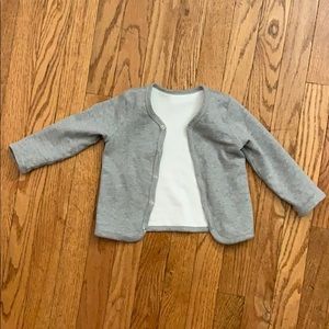 Primary.com double sided cardigan